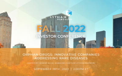 Orphan Drug: Innovative Companies Addressing Rare Diseases KOL Panel