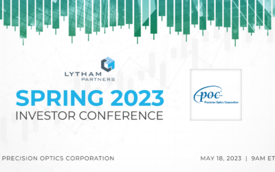 Precision Optics Corporation (POCI) Fireside Chat