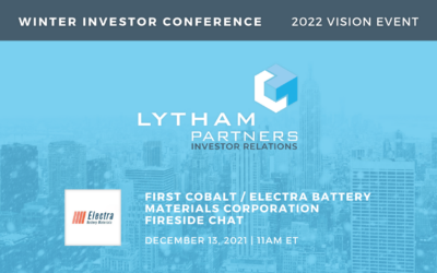 Electra Battery Materials Corporation (ELBM) Fireside Chat