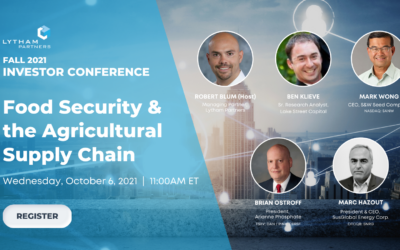 Food Security & the Agricultural Supply Chain KOL Panel