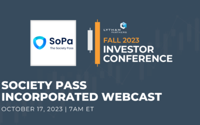 Society Pass (SOPA) Company Webcast