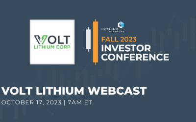 Volt Lithium Corp. (VLT) Company Webcast