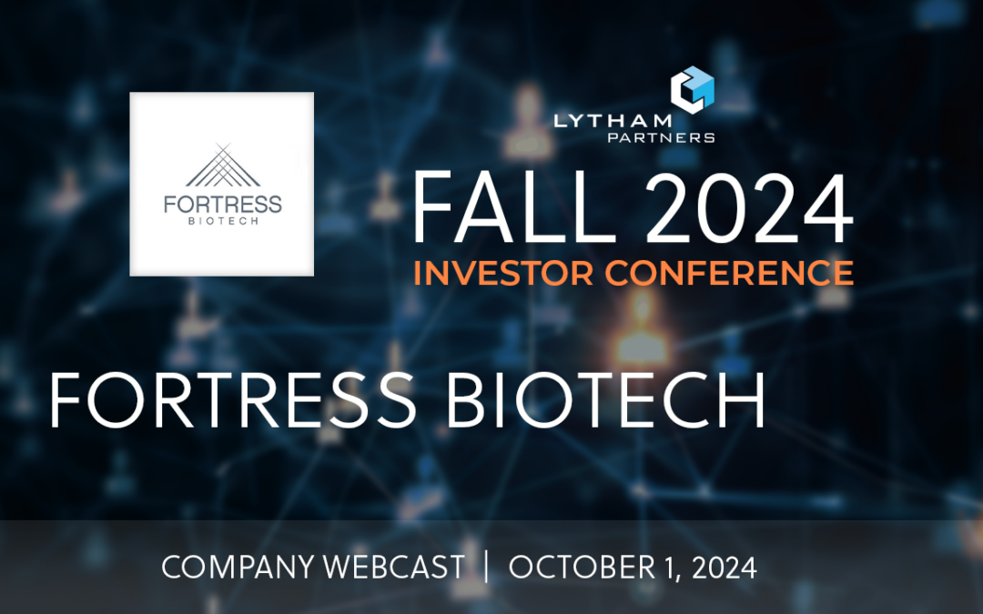 Fortress Biotech (FBIO) Company Webcast