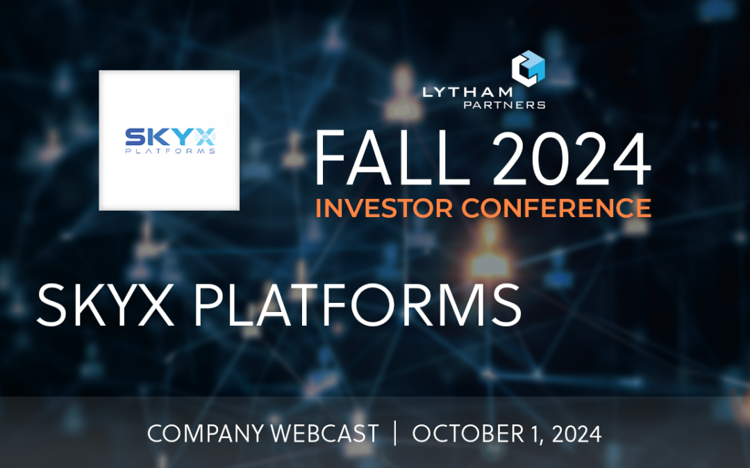 SKYX Platforms Corp. (SKYX) Company Webcast