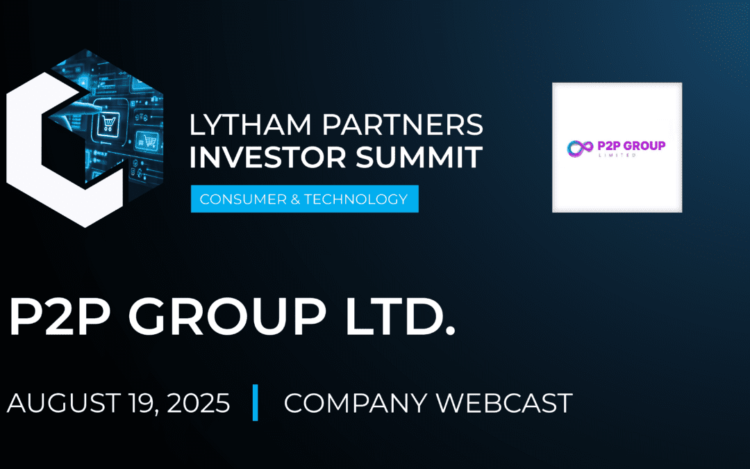 P2P Group (PPB / PPBGF) Company Webcast