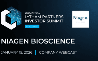 Niagen Bioscience (NAGE) Company Webcast