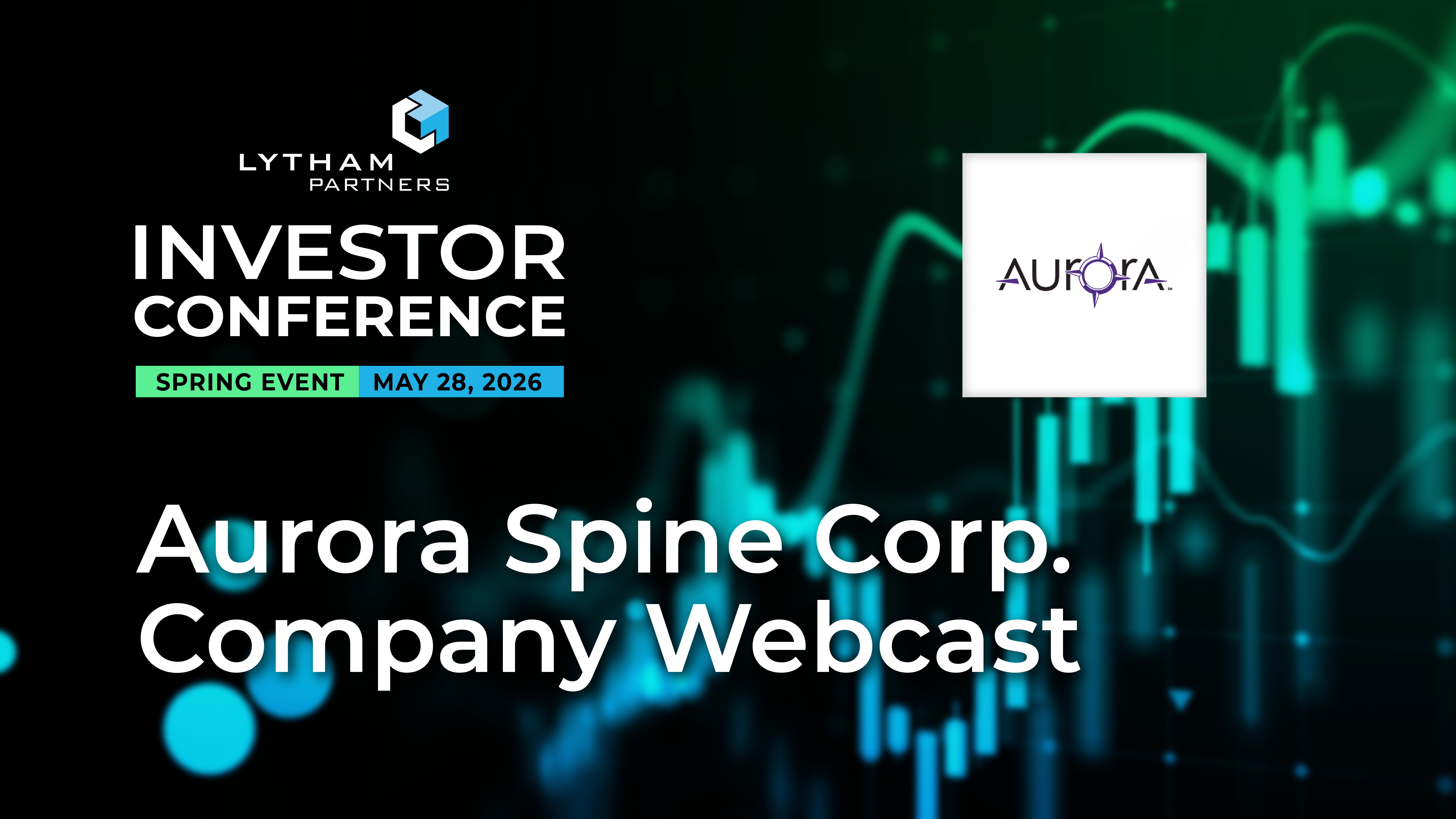 Aurora Spine (ASAPF / ASG) Company Webcast