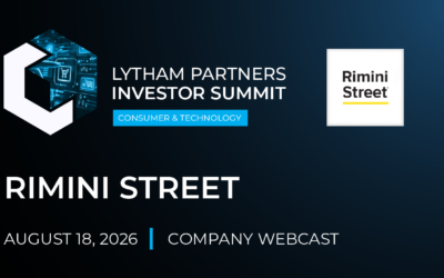 Rimini Street (RMNI) Company Webcast